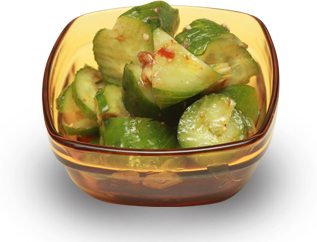 みぼうじんカレー：旨辛たたき胡瓜